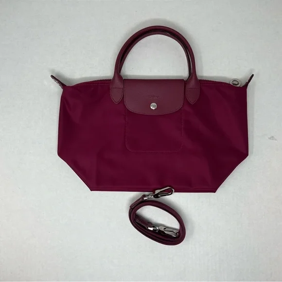 Longchamp Le PLIAGE NEO Small Burgundy- Pink Colour - Picture 2 of 13